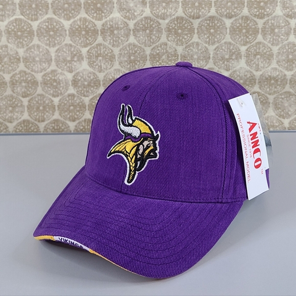 NFL Other - New Mens Vintage Minnesota Vikings Adjustable Snapback Cap Hat